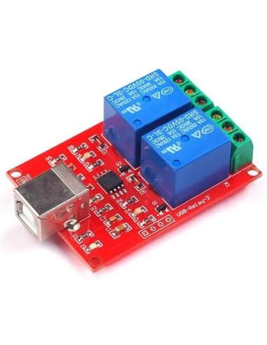 USB Relay Modulo 2 canais