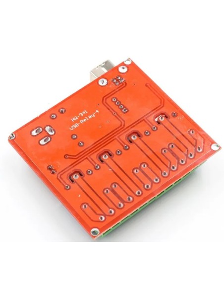USB Relay Modulo 4 canais 5V