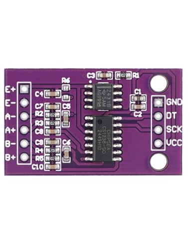 24-bit CS1238 ADC module, integrated TL431 external reference chip Dual Channel