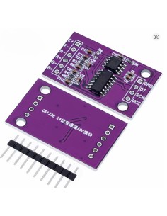 24-bit CS1238 ADC module, integrated TL431 external reference chip Dual Channel 2