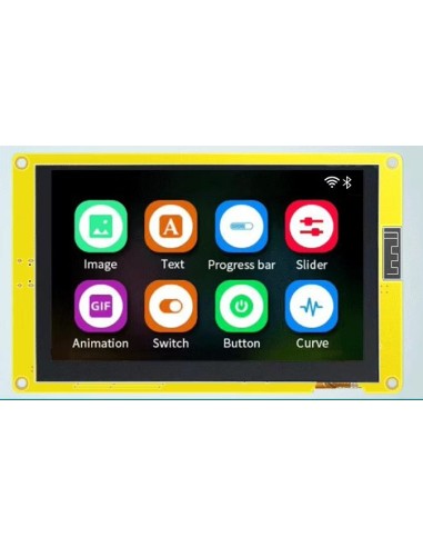 ESP32-S3 hmi  5" ips 800*480 Capacitive touch  8m psram 16m flash