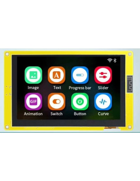 ESP32-S3 hmi  5" ips 800*480 Capacitive touch  8m psram 16m flash