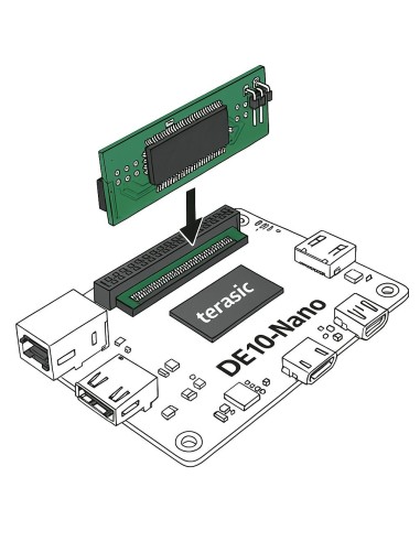 Modulo ram para MISTER fpga W9825G6KH-6 256Mbit (32MB)  DE10