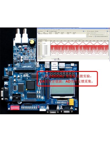 Modulo Fpga Placa AD 125 Msps  AD9280 8 bit DA 3 Msps * Bit DAC9708