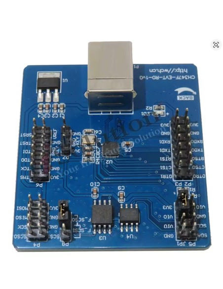 CH347F-EVT-R0-1V0  USB 2 HIgh Speed  UART I2C SPI JTAG GPIO