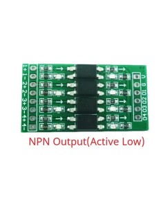 Modulo Opisolador 4 canais in 24V out 5 V Active Low