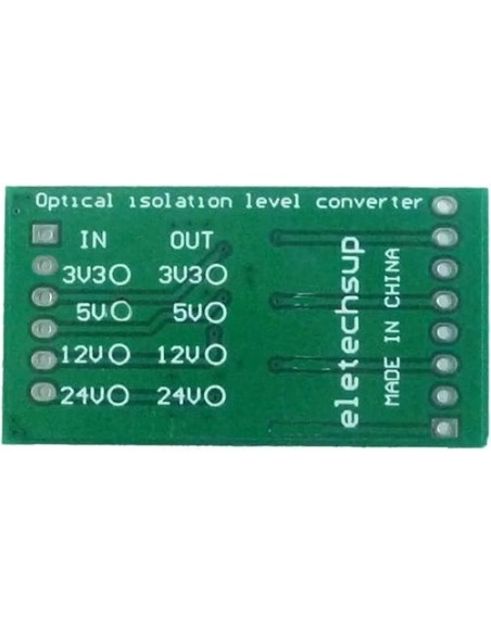 Modulo Opisolador 4 canais in 24V out 5 V Active Low