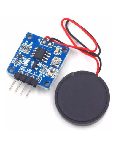 Sensor piezoelétrico de vibração C LM393