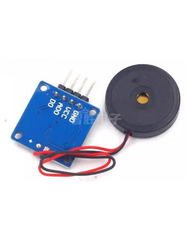 Sensor piezoelétrico de vibração C LM393