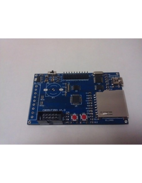 C8051F350 DATALOGGER BOARD