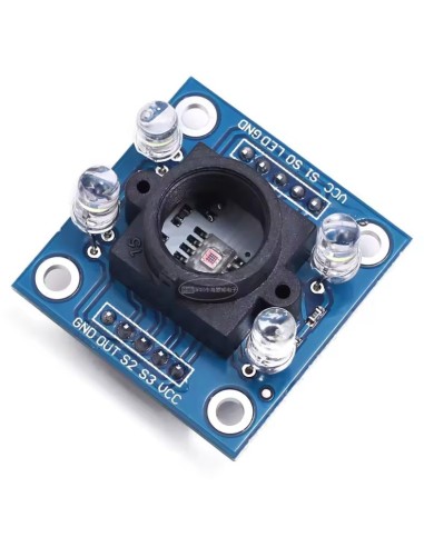 Placa sensor de cor RGB TCS230 Saida em frequencia