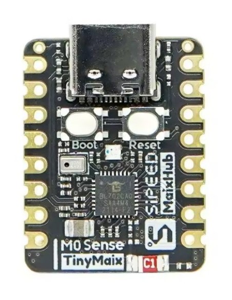 Sipeed M0sense TinyMaix  c/ 0.68 inch 80x160 solution screen BL702