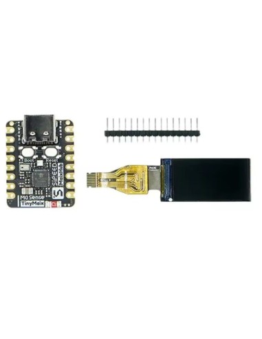 Sipeed M0sense TinyMaix  c/ 0.68 inch 80x160 solution screen BL702