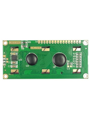 LCD  1602s 16X2 LCD 3.3v  (ICL7660 INVERTER )