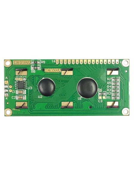 LCD  1602s 16X2 LCD 3.3v  (ICL7660 INVERTER )