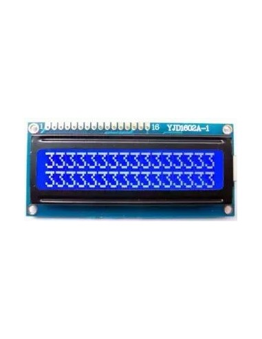 Display CLD 16 X 2  YJD1602A 5V Azul