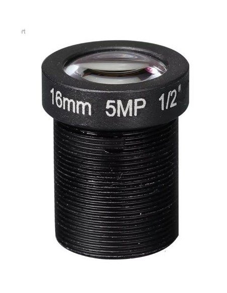 Lente M12 16 mm 5Mpixels F2.0 1/2 .5"