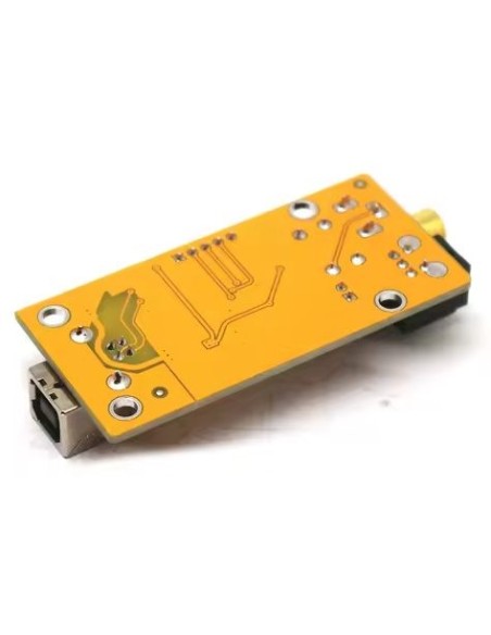Placa de som USB PCM2706C DAC de saída óptica toslink, coaxial SPDIF e I2S