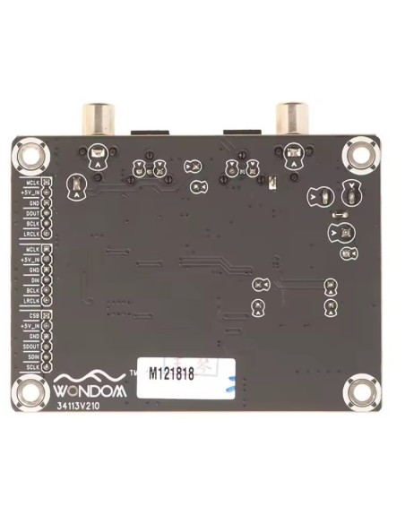 Wondom WM8804 – Transceptor de Áudio SPDIF / TOSLINK e I²S