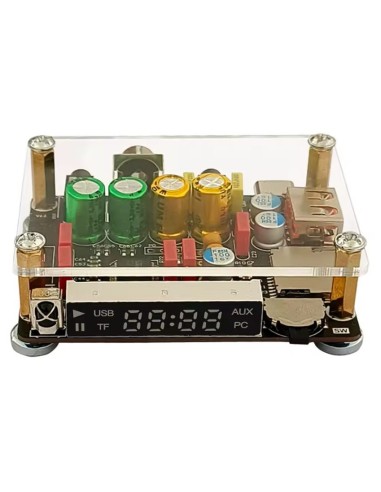 ZK‑DAM‑K1 DSP BT – Decodificador de Áudio com Bluetooth, U‑Disk, SPDIF e SD Card