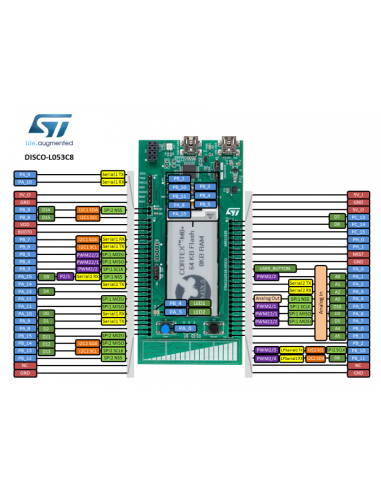 STM32L0538-DISCOVERY - E-PAPER M0 32MHZ USB LCD ULP