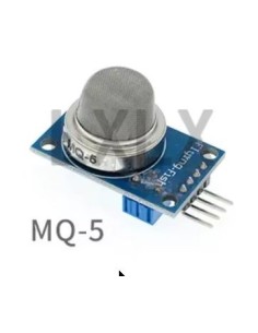 Módulo Sensor MQ‑5 presença de gases inflamáveis, como GLP (gás de cozinha), gás natural, hidrogênio e metano,
