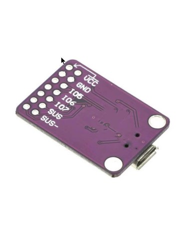 CP2112 é um bridge USB‑to‑I²C Silicon Labs