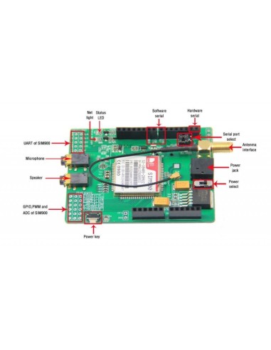 ARDUINO GPRS SHIELD SIM900