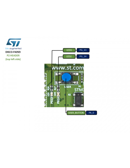 32F429IDISCOVERY M4 180MHZ FPU TFT CAN USB