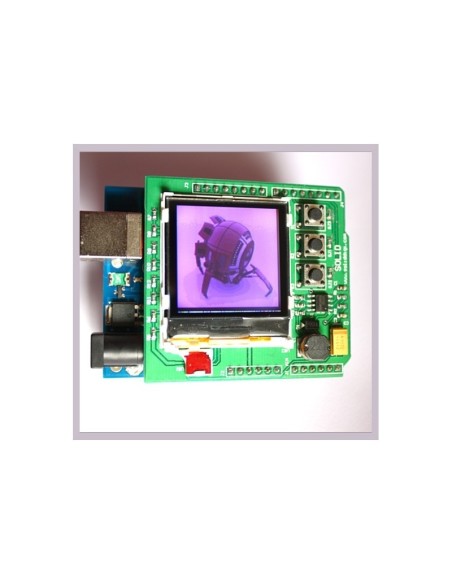 NOKIA COLOR LCD SHIELD FOR ARDUINO