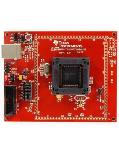 MSP-TS430PZ100AUSB - 100-PIN TARGET DEVELOPMENT BOARD FOR MSP430FG6X MCUS