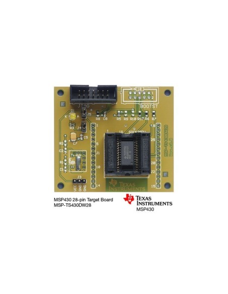 MSP-TS430DW28 - 28-PIN TARGET DEVELOPMENT BOARD FOR MSP430F1X AND MSP430F2X MCUS