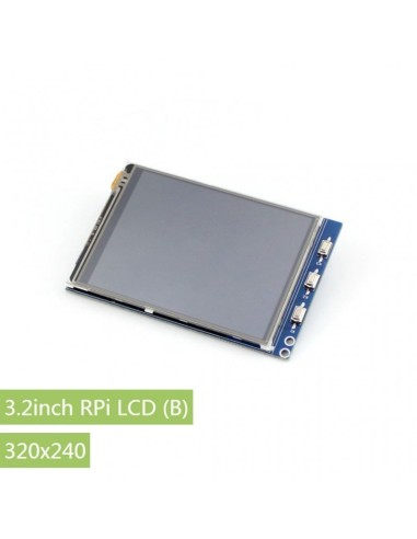 320—240, 3.2 INCH RESISTIVE TOUCH SCREEN TFT LCD, DESIGNED FOR RASPBERRY PI