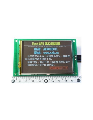 USARTGPU35D SERIAL SCREEN TOUCH SCREEN