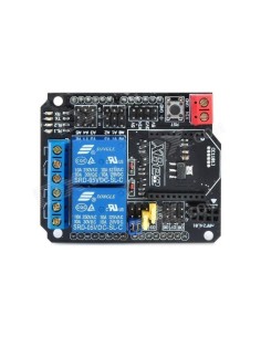 2 CHANNEL RELAY SHIELD FOR ARDUINO (WITH NRF24L01 XBEE/BTBEE INTERFACE )