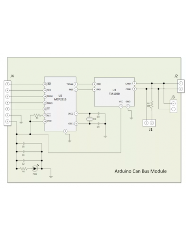 MCP2515 CAN BUS MODULE