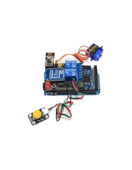 2 CHANNEL RELAY SHIELD FOR ARDUINO (WITH NRF24L01 XBEE/BTBEE INTERFACE )