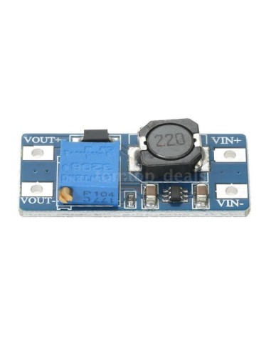 MT3608 5V-28V 2A DC-DC STEP UP BOOST