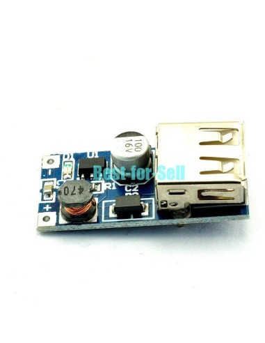 DC-DC 3V 3.7V TO 5V USB 18650 LITHIUM BATTERY BOOST