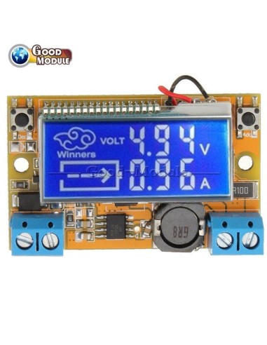 DC-DC-ADJUSTABLE-STEP-DOWN LCD 5~23V, 0~16.5V 3A
