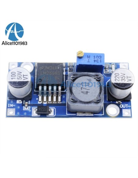 DC-DC LM2596 BUCK CONVERTER STEP-DOWN 3.2V ~ 40V IN 1.25V ~ 35V OUT 3A