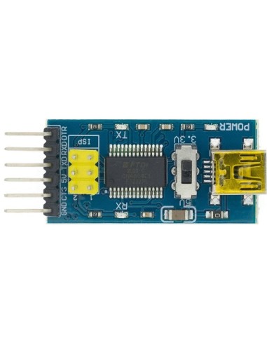 USB FT232RL FTDI, USB 3.3V 5.5V para TTL 232, Pro Mini USB Micro