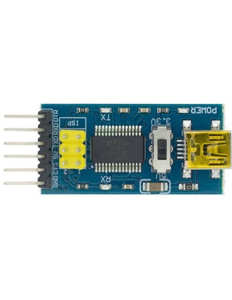 USB FT232RL FTDI, USB 3.3V 5.5V para TTL 232, Pro Mini USB Micro