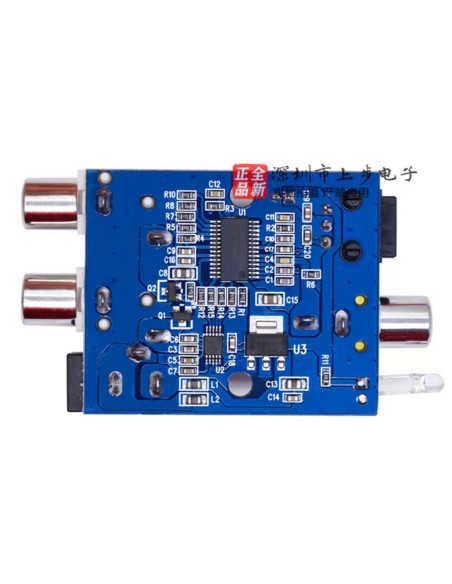 Cyrrus 8416-zzz Digital Audio Decoder, DAC 24 Bit, 192K, fibra Ã³ptica, decodificador coaxial, entrada de sinal, saÃ­da estÃ©reo