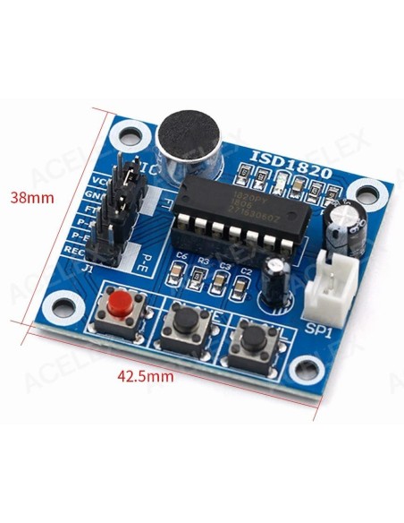 ISD1820 Gravador De Gravação De Voz Módulo