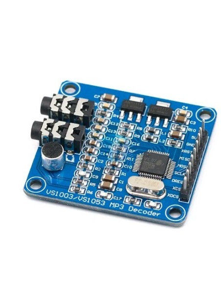 VS1003B MP3 Module Decoding Containing Microphones