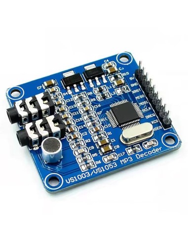 VS1003B MP3 Module Decoding Containing Microphones
