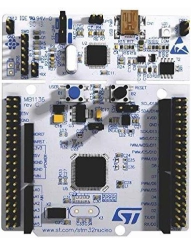 STM NUCLEO-L476RG STM32L476RG Arm Cortex-M4 Ultra-low-power with FPU LCD, USB OTG