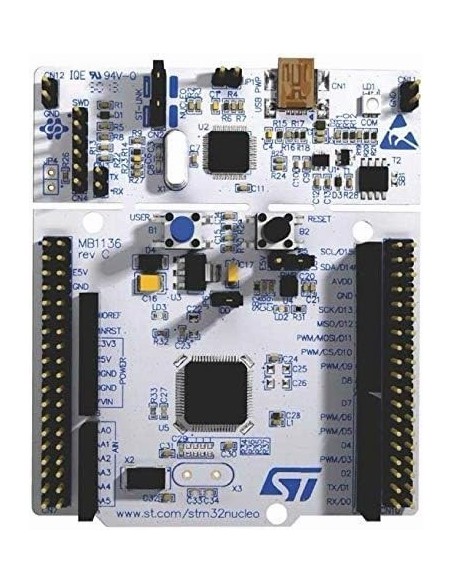 STM NUCLEO-L476RG STM32L476RG Arm Cortex-M4 Ultra-low-power with FPU LCD, USB OTG