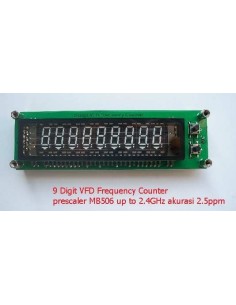 Frequecimetro  9 Digit VFD  Sanjian 2.4 Ghz 2